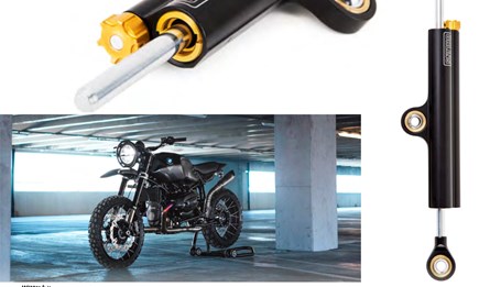 Öhlins Blackline Lenkungsdämpfer und Federbein STX 46