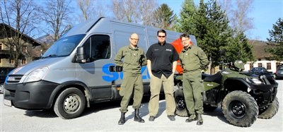 SUZUKI Austria unterstüzt Bundesheer-Notfallhelfer mit einem Kingquad 450!