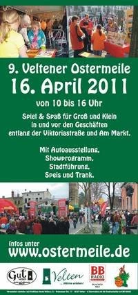 9.Veltener Ostermeile am 16.04.2011 Bild 1: 9.Veltener Ostermeile am 16.04.2011