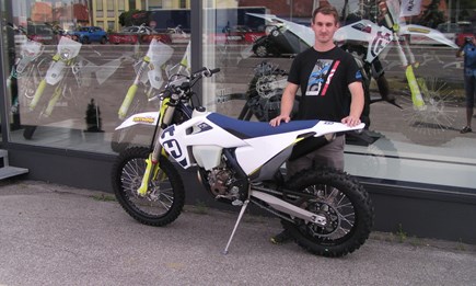 Übergabe der ersten Husqvarna FE 350 / 2020!