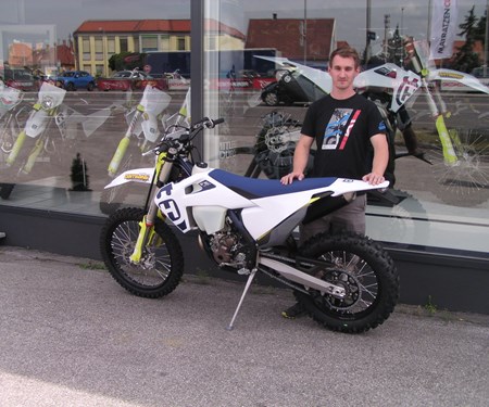 Übergabe der ersten Husqvarna FE 350 / 2020!