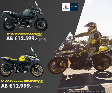 V-Strom 1000/100XT in Aktion