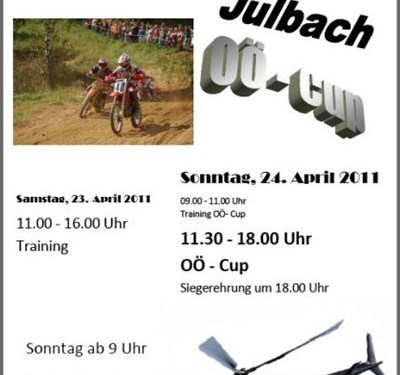 2.Lauf zum OÖ Motocrosscup in Julbach