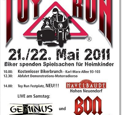 TOY RUN in der Havelbaude