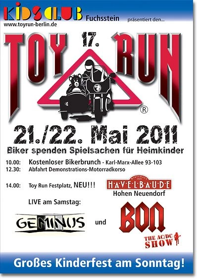 TOY RUN in der Havelbaude Bild 1: TOY RUN in der Havelbaude
