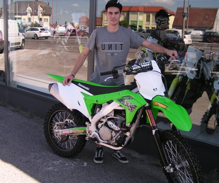 Roll out einer Kawasaki KX 250 / 2019