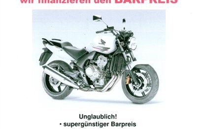 Aktion : Wir finanzieren den Barpreis !