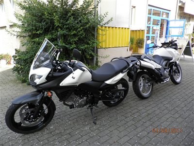 SUZUKI DL650 - Alt gegen Neu !  - Bild 2