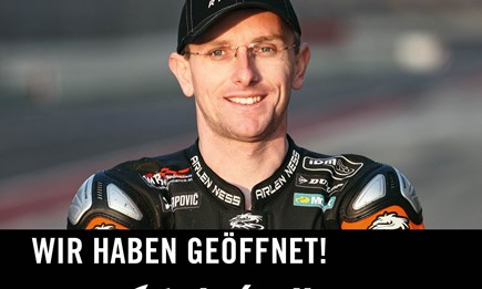 Martin Bauer als "KTM Hero" zu sehen in der KTM Motohall!