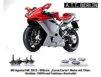 Erleben Sie in Kürze das neue MV AGUSTA F4R Superbike für 2012 in Wahnsinns Qualität, 195,2PS sowie Traktions-Kontrolle live bei uns & MV "EICMA" News! - Bild 1