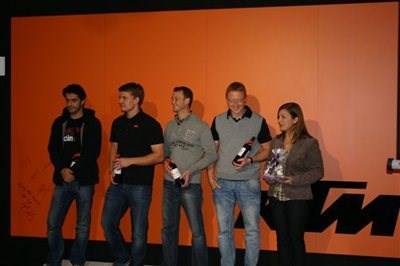 TNT Siegerehrung bei KTM Braumandl - Bild 2
