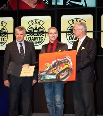 Martin Bauer wurde von der OSK als „Motorsportler des Jahres“ ausgezeichnet