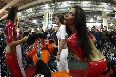 motorbike expo Verona Januar 2012