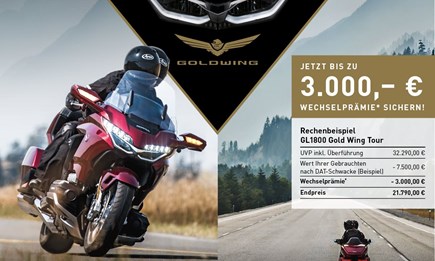 Honda Goldwing Wechselprämie