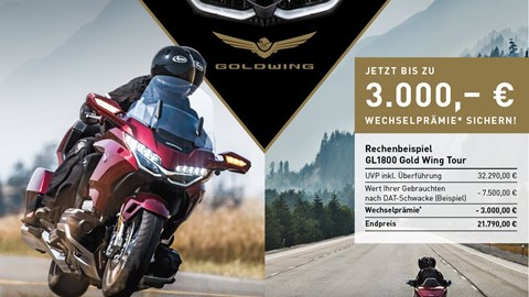 Honda Goldwing Wechselprämie