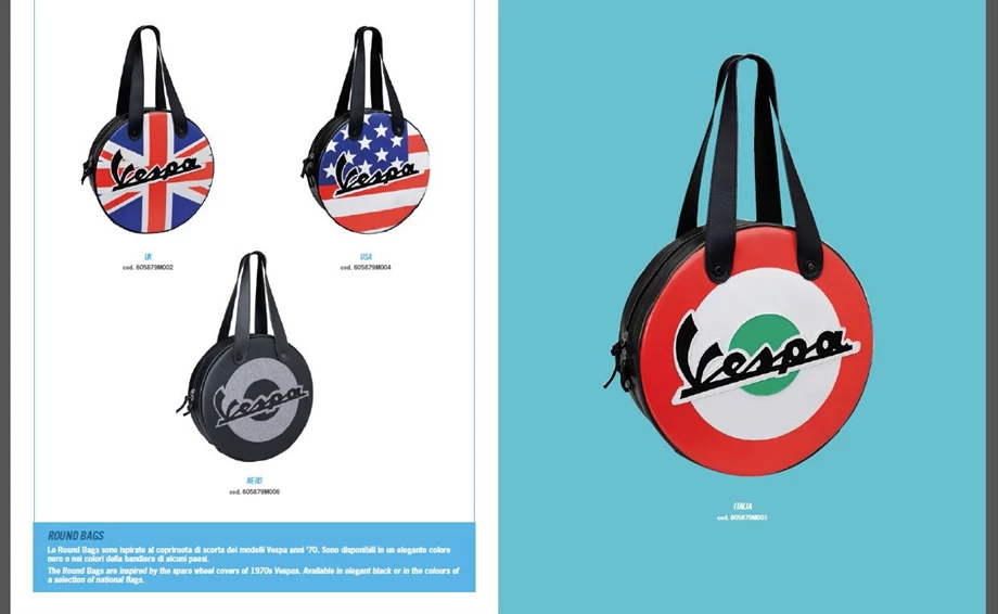 Der neue 2020er Vespa Zubehör- und Lifestyle Katalog Bild 4: Der neue 2020er Vespa Zubehör- und Lifestyle Katalog