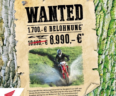 Honda Semmler - WANED CRF 450 L