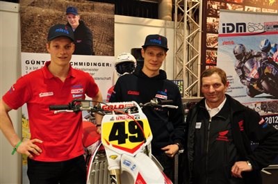 Teampräsentation Team Mibag Schmidinger World MX auf der Motorradmesse in Linz - Bild 1 Teampräsentation Team Mibag Schmidinger World MX auf der Motorradmesse in Linz - Bild 1
