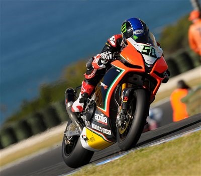 aprilia und Max Biaggi - SBK WM in Philipp Island - Bild 2
