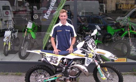 Neues Arbeitsgerät für Raphael!