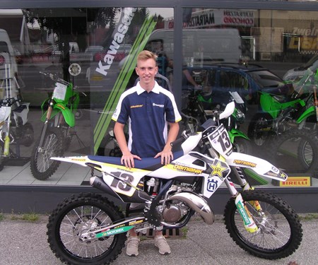 Neues Arbeitsgerät für Raphael!