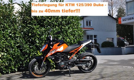 Tieferlegungskit`s KTM Modelle....
