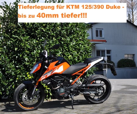 Tieferlegungskit`s KTM Modelle....