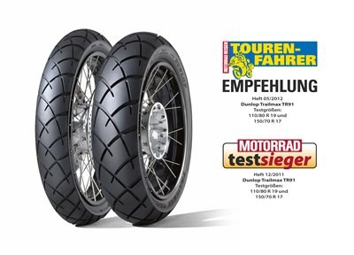 Dunlop-Doppelsieg beim „Tourenfahrer“-Reifentest
