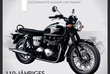 TRIUMPH E-Magazin mit kompletter Historie