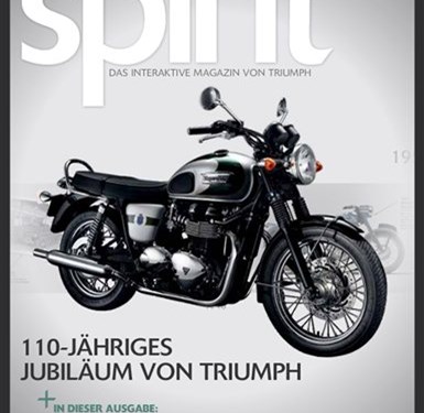 TRIUMPH E-Magazin mit kompletter Historie