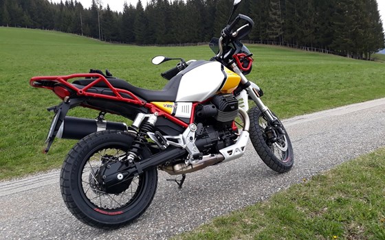 Schotterexpedition auf die Peterer Alpe bei Reichenfels in Kärnten mit einer Moto Guzzi V85TT - Bild 2 Schotterexpedition auf die Peterer Alpe bei Reichenfels in Kärnten mit einer Moto Guzzi V85TT - Bild 2