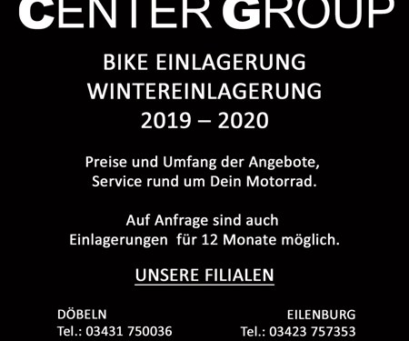 WINTEREINLAGERUNG 2019 / 2020