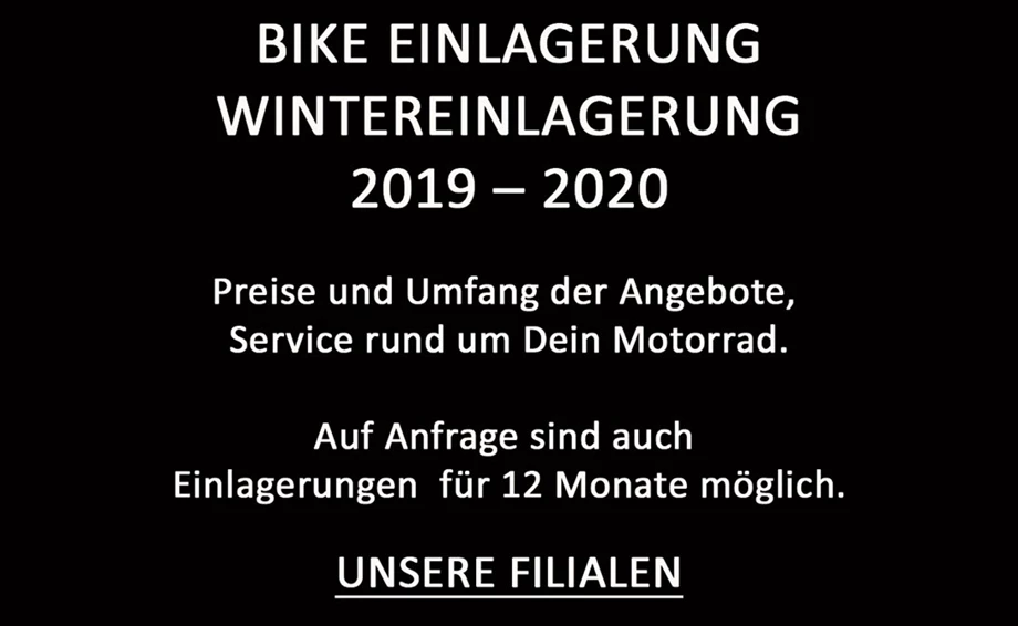 WINTEREINLAGERUNG 2019 / 2020 Bild 1: WINTEREINLAGERUNG 2019 / 2020