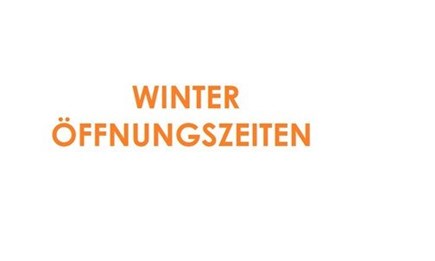 Winteröffnungszeiten