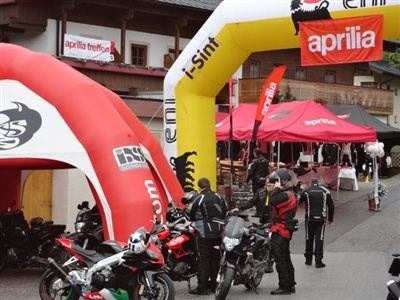 aprilia Treffen aprilia amici alpi 2012 Maria Alm/Hinterthal - Bild 2