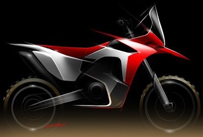 Mit einem Prototypen auf Basis der CRF450X