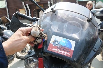 Mottour ist mit der Tiger 800 XC unterwegs