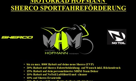 MHM SHERCO SPORTFAHRERPAKET