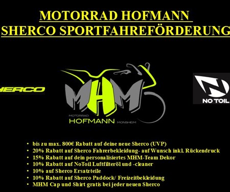 MHM SHERCO SPORTFAHRERPAKET