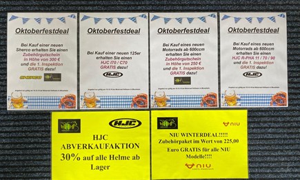 Oktoberfest Aktionen