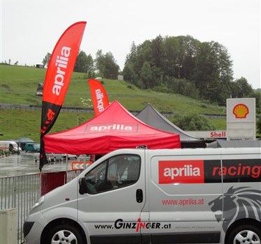 aprilia Testen am Salzburgring - Bild 1