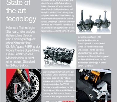 MV Agusta F4 RR 1000 für 2012-reinrassiges italienisches Design und Leistungsfähigkeit ohne Kompromisse & diese Perfektion im Maschinenbau setzt neue Maßstäbe! - Bild 8