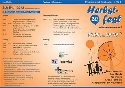 Herbstfest Hohen Neuendorf 2012 - Bild 1
