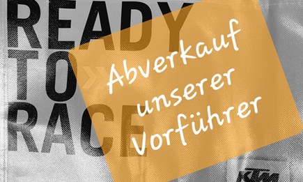 ABVERKAUF Vorführmotorräder