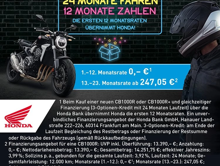 Honda Semmler - Ride Now - Pay Later Bild 1: Honda Semmler - Ride Now - Pay Later