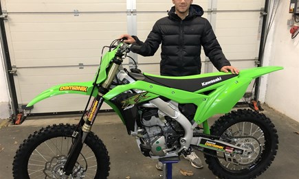 KX 250 fertig für die Rennstrecke!