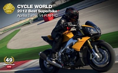 aprilia Tuono V4 APRC bestes Superbike 2012