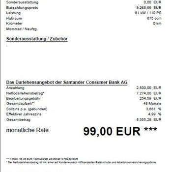 Erleben Sie die neue Brutale 675 EAS für 2013 & finanzieren Sie ihre neue MV Agusta. Z.B. die Brutale 675 ab 99,-Euro im Monat! - Bild 2