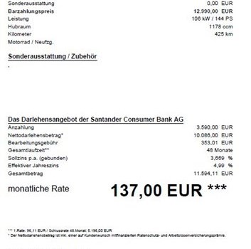 Erleben Sie die neue Brutale 675 EAS für 2013 & finanzieren Sie ihre neue MV Agusta. Z.B. die Brutale 675 ab 99,-Euro im Monat! - Bild 6