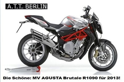 Eins der schönsten Nakedbikes der Welt, die MV Agusta mit dem schicken Namen "Brutale" ist für 2013 noch schicker und nochmals schneller geworden! - Bild 6